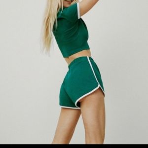 Zara Green Retro Sporty Set